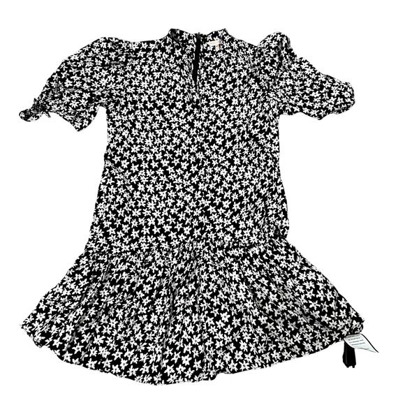 Rebeca Taylor Silk Blend Floral Mini Dress Sz Small - Picture 1 of 6